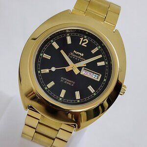 Vintage HMT KANCHAN SUPREME Automatic 21-Jewels DD Men's INDIAN Wristwatch